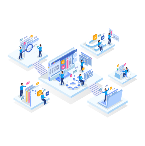 Software Development Illustration