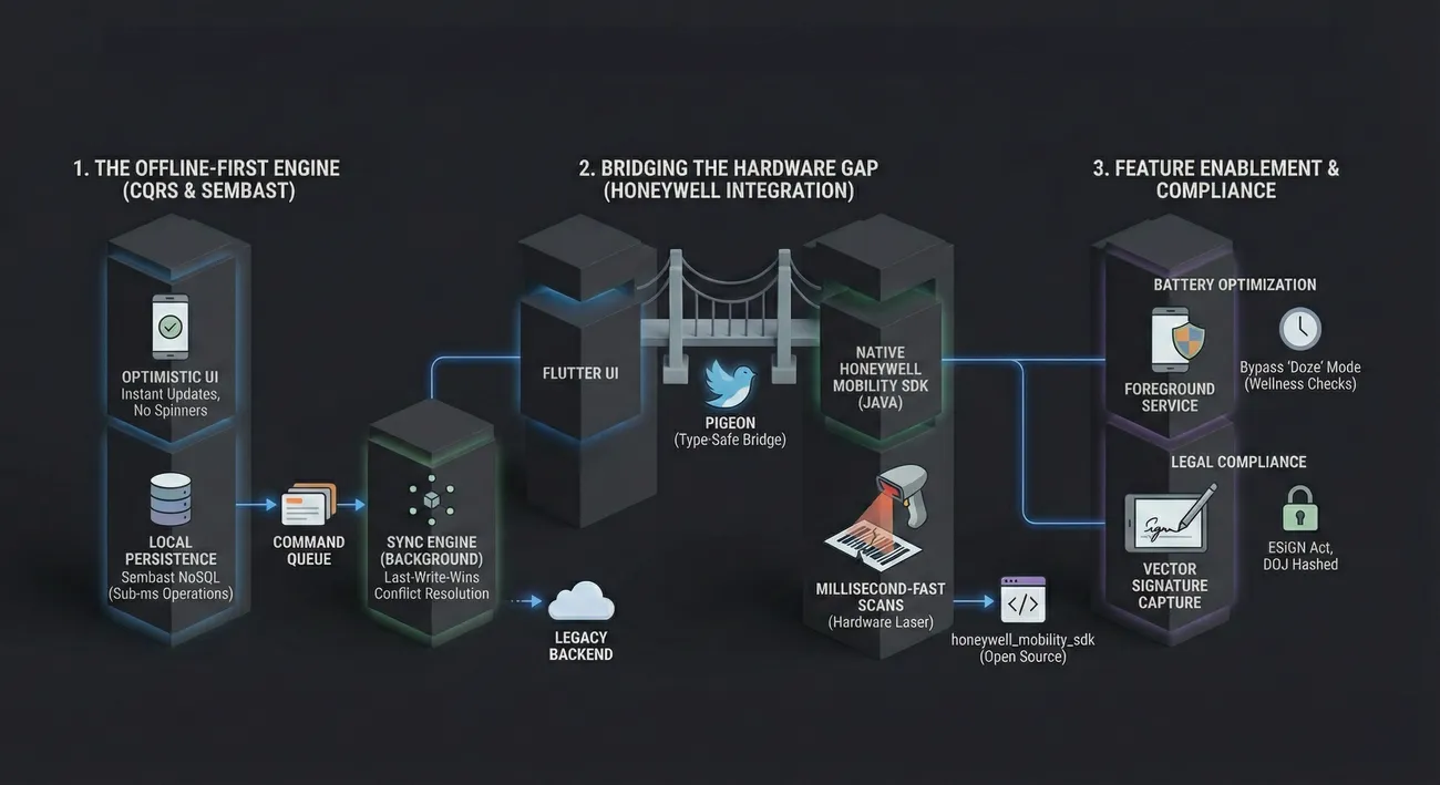 The Solution: A Distributed, Offline-First Architecture