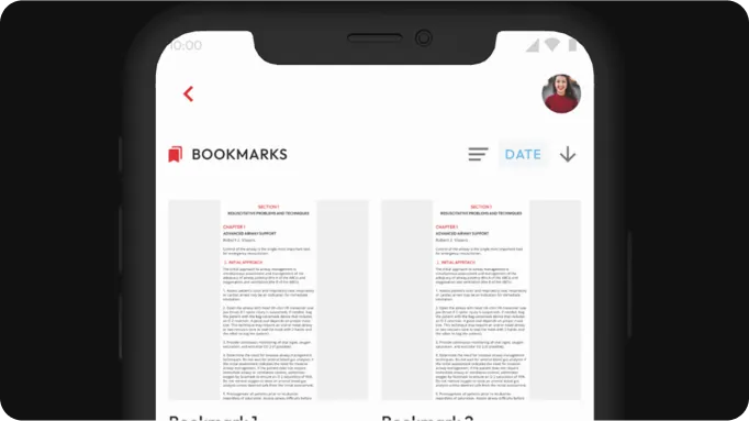 Important Sections Can Be Added As Bookmark