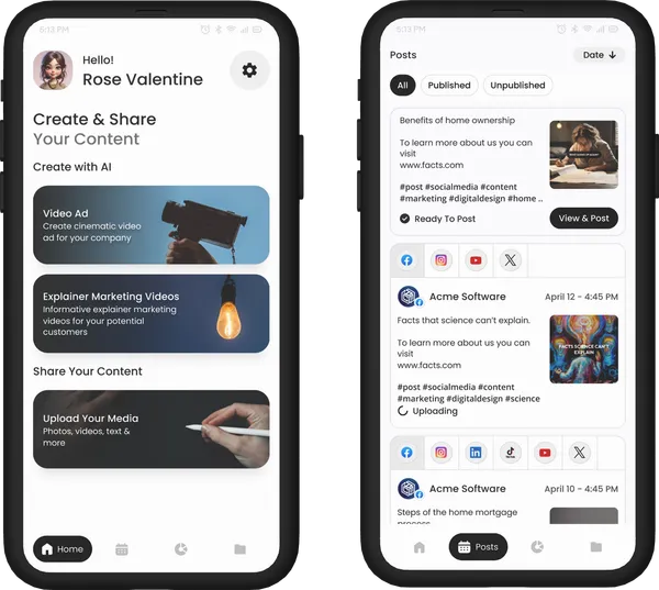 AI Content Creator & Social Media Manager