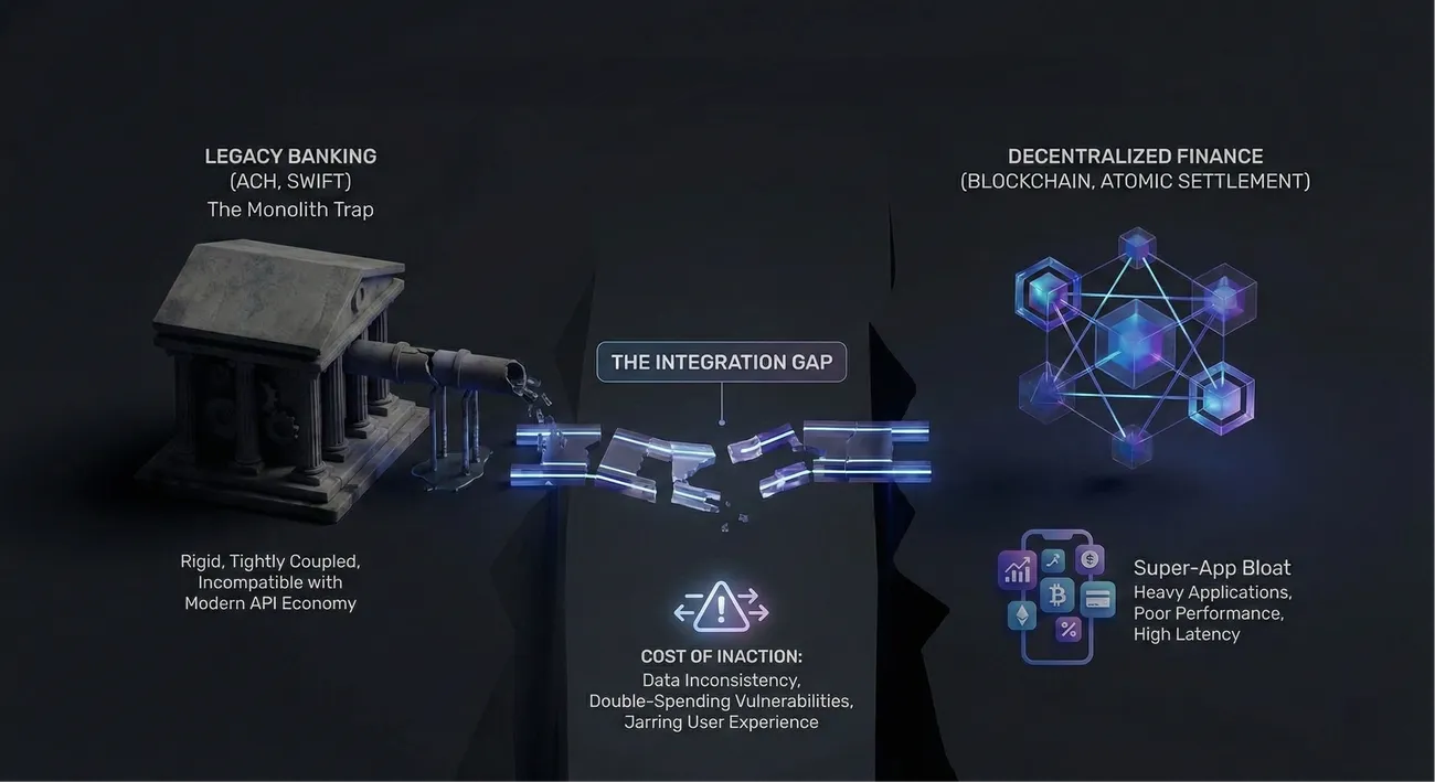 The Challenge: The "Integration Gap" and Super-App Bloat