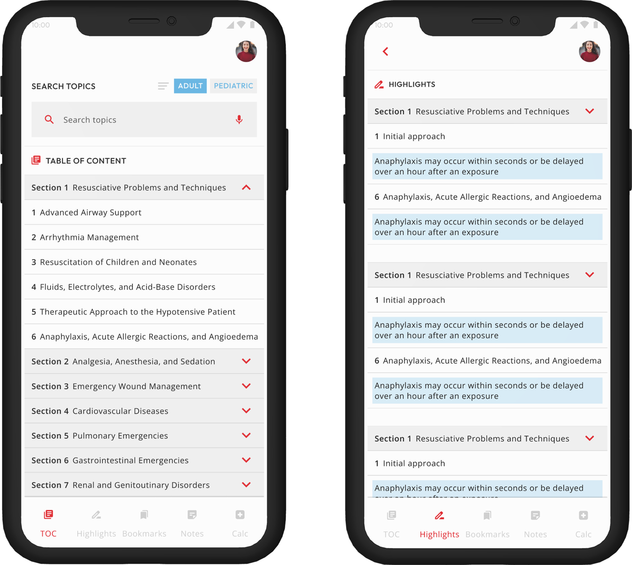 A Smart Medical Reference App for Doctors